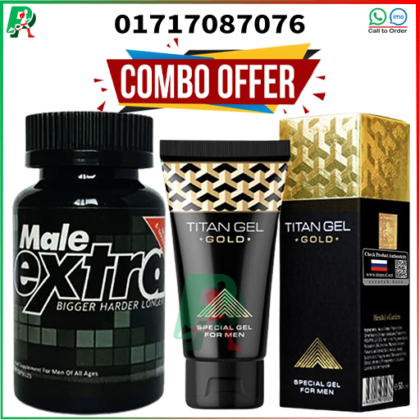 Male Extra & Titan Gel Gold