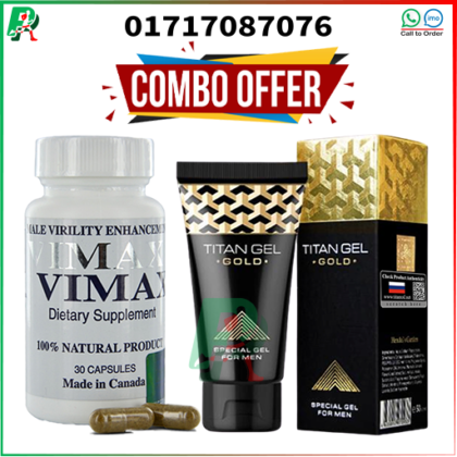 Vimax 30 & Titan Gel Gold